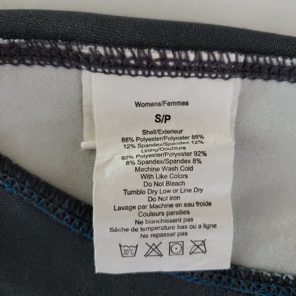 GoLite Built In Bra Workout Tank Gray Blue, Small - Picture 8 of 9